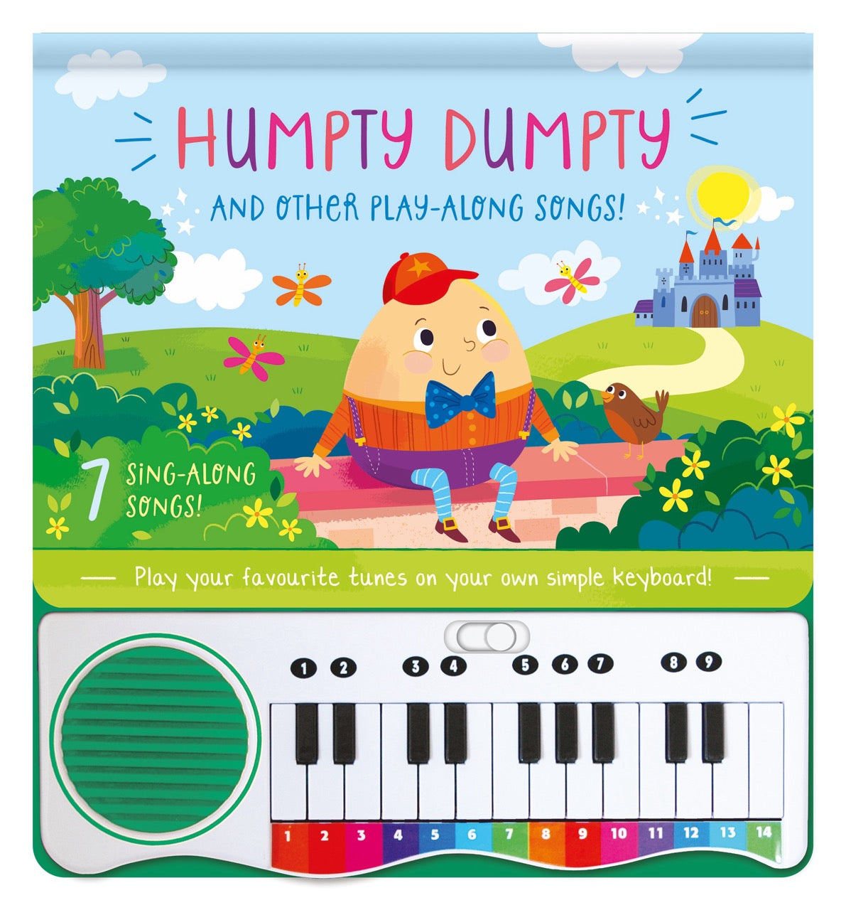 Humpty Dumpty - Colour-Coded Nursery Rhyme Piano Book