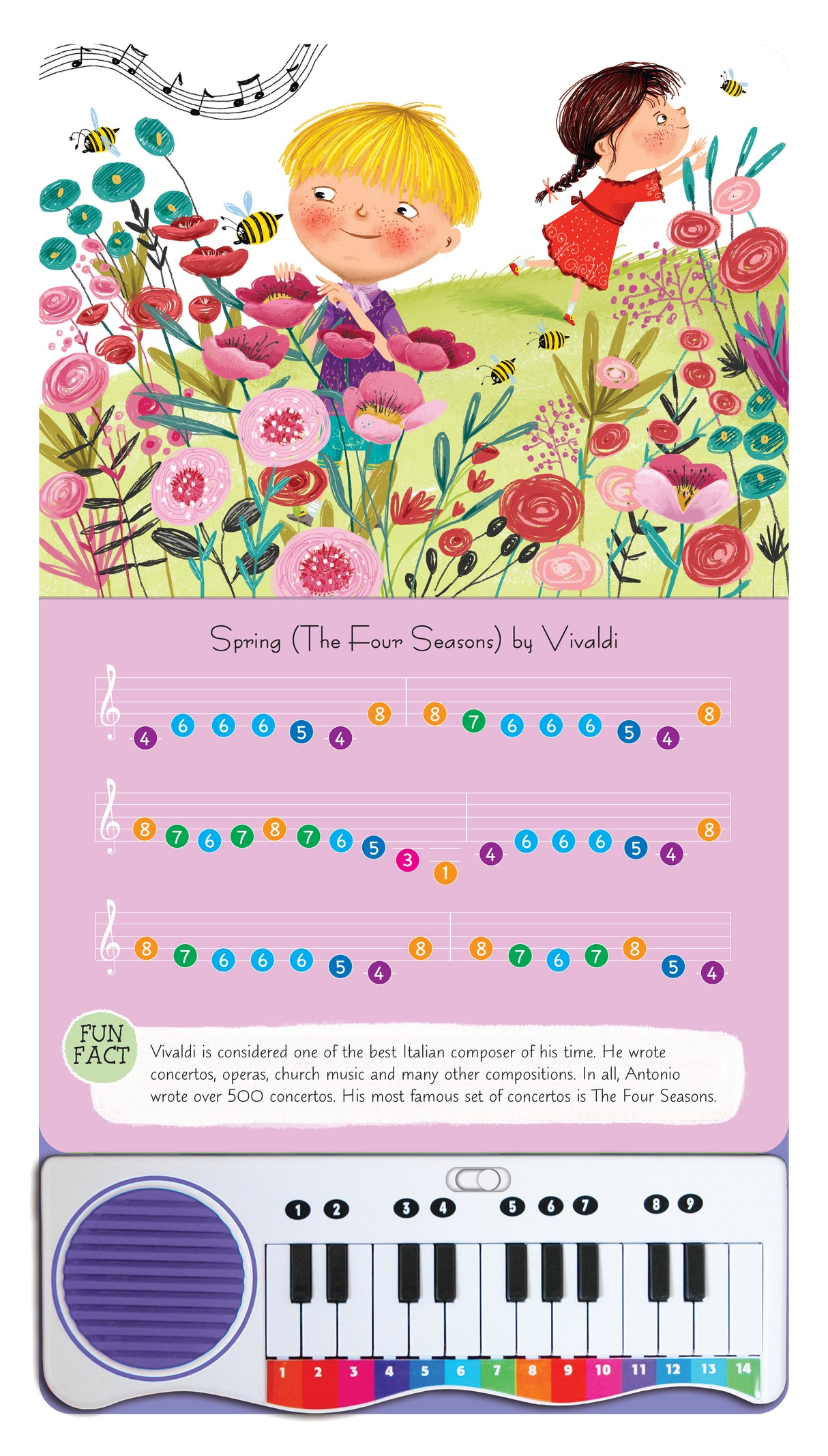 Classical Melodies - Colour-Coded Piano Book