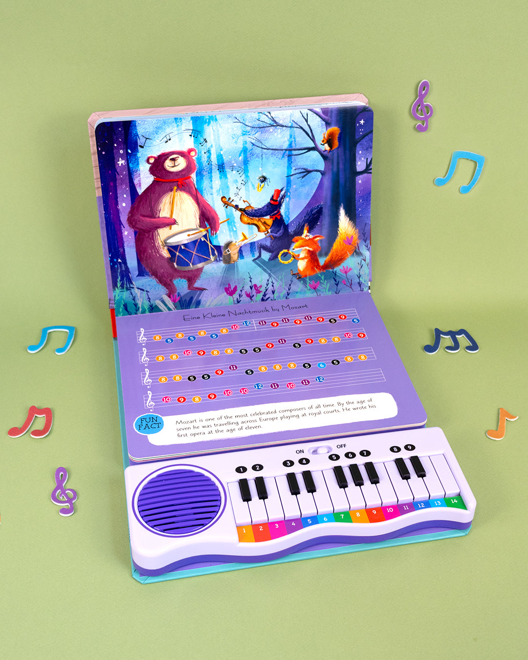 Classical Melodies - Colour-Coded Piano Book