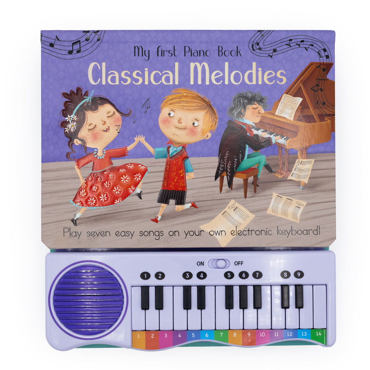Classical Melodies - Colour-Coded Piano Book