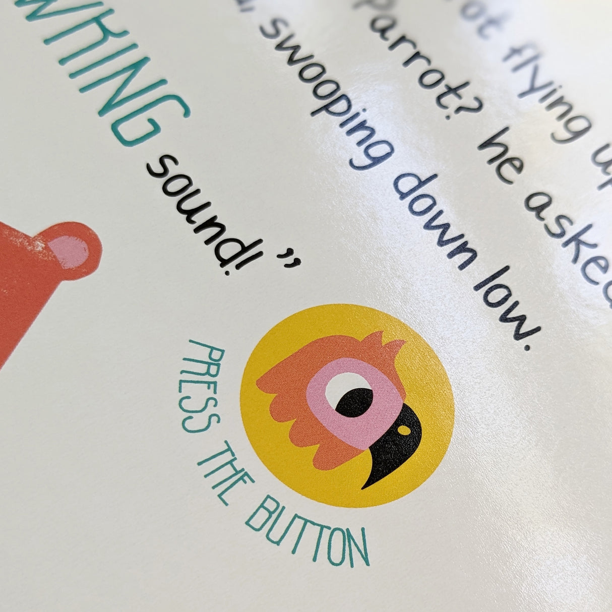 What Did Tiger Hear? - Children's 5 Button Sound Book