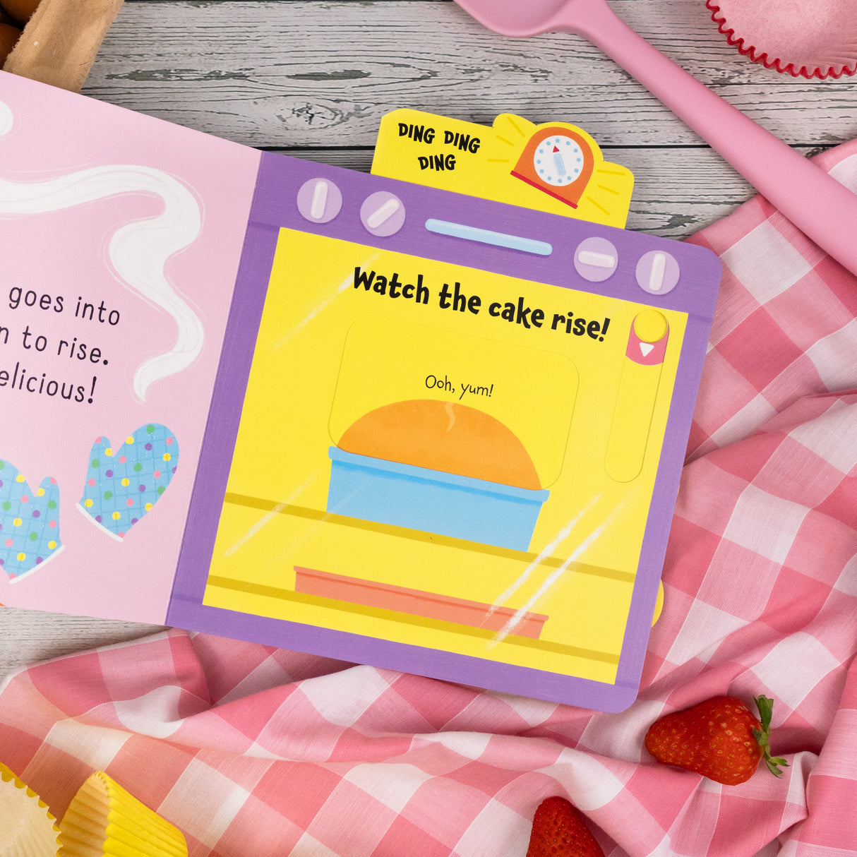 Let’s Bake - A Sweet Slider Book - Interactive Children’s Board Book