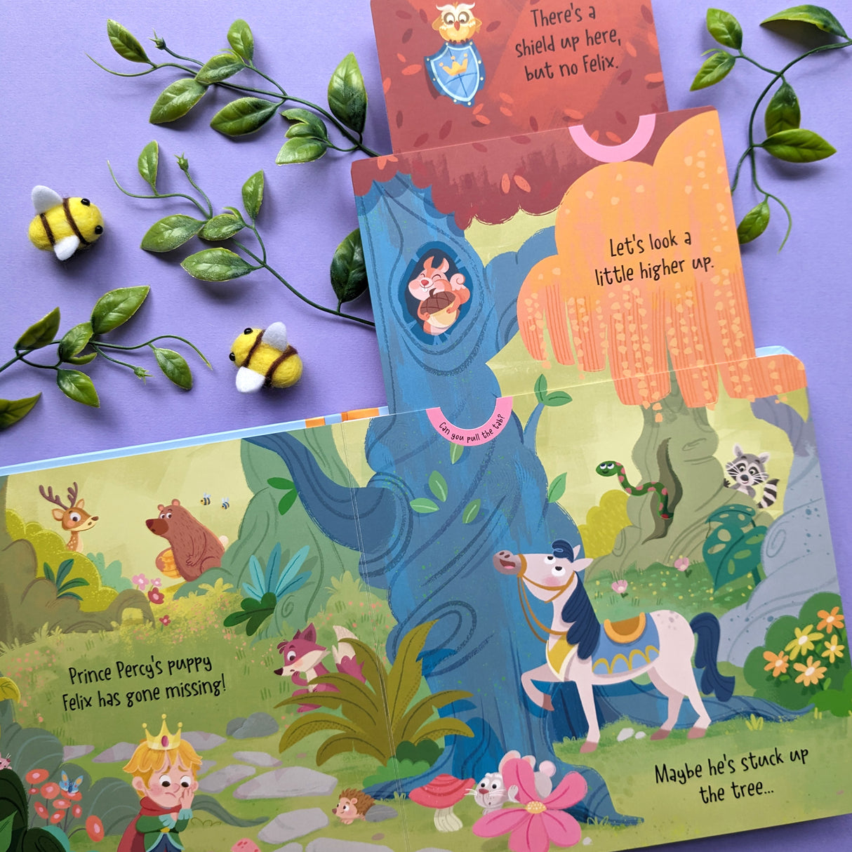 Where’s My Puppy? Children’s Giant Pull-Tab Adventure Book