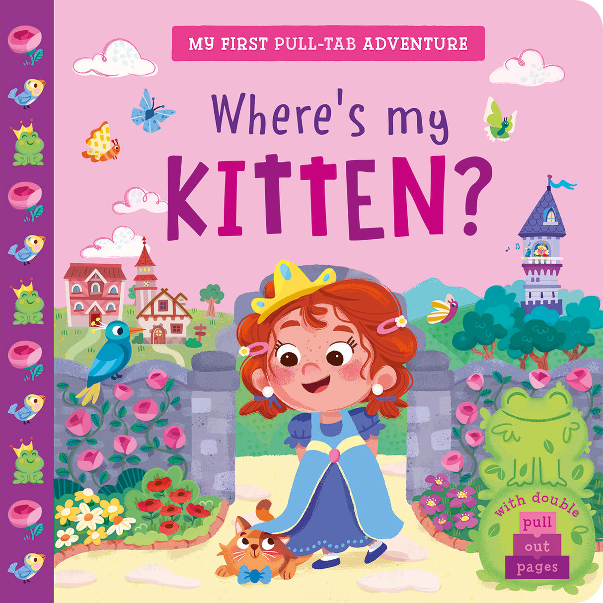 Where’s My Kitten? Children’s Giant Pull-Tab Adventure Book