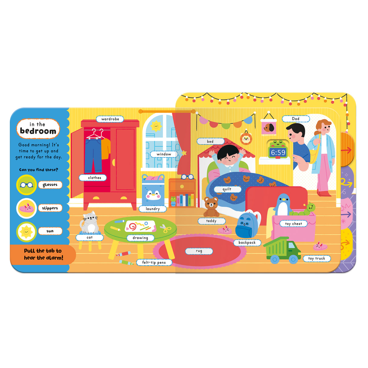 Around the House! – Pull-Tab Sound Book for Kids