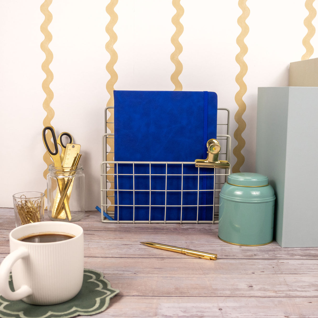 RK Midnight Blue B5 Journal Notebook – Classic Hardback Design