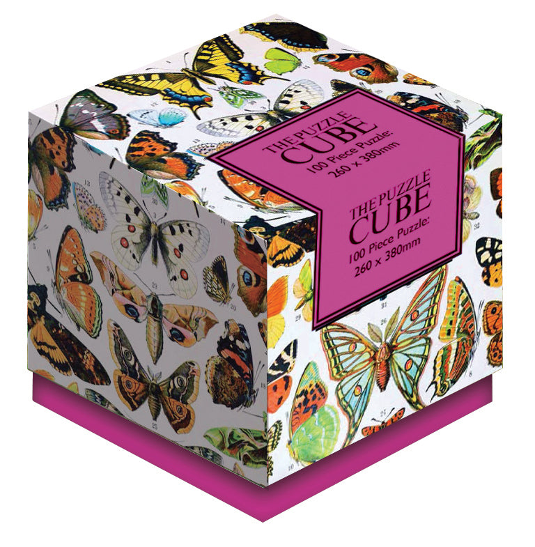 Vintage Butterflies – 100 Piece Puzzle