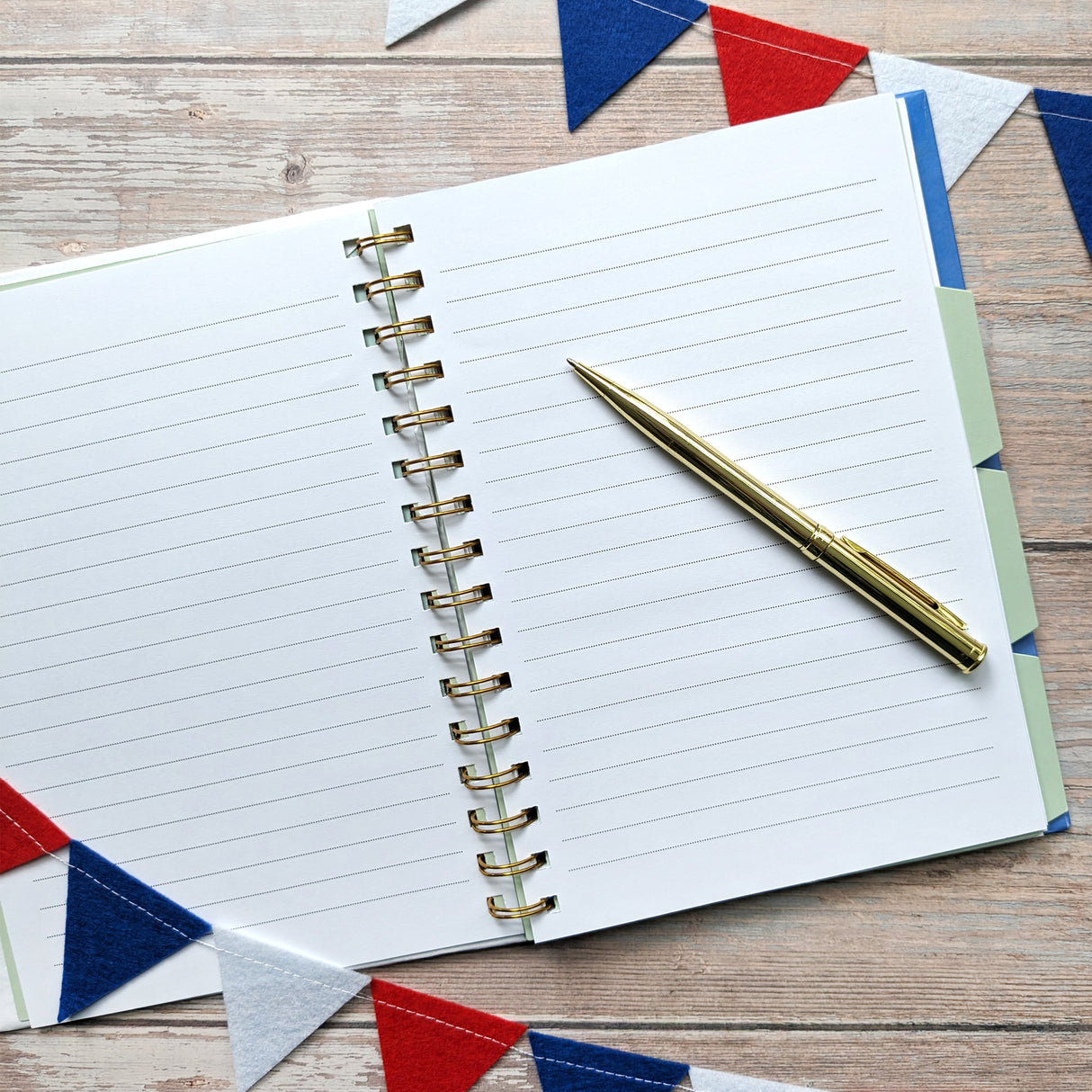 Peter Rabbit A5 Notebook Wired with Dividers – Out & About Design