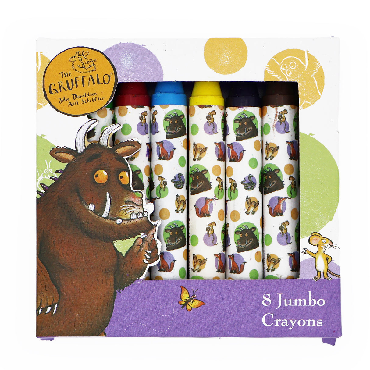 The Gruffalo Set of 8 Jumbo Crayons