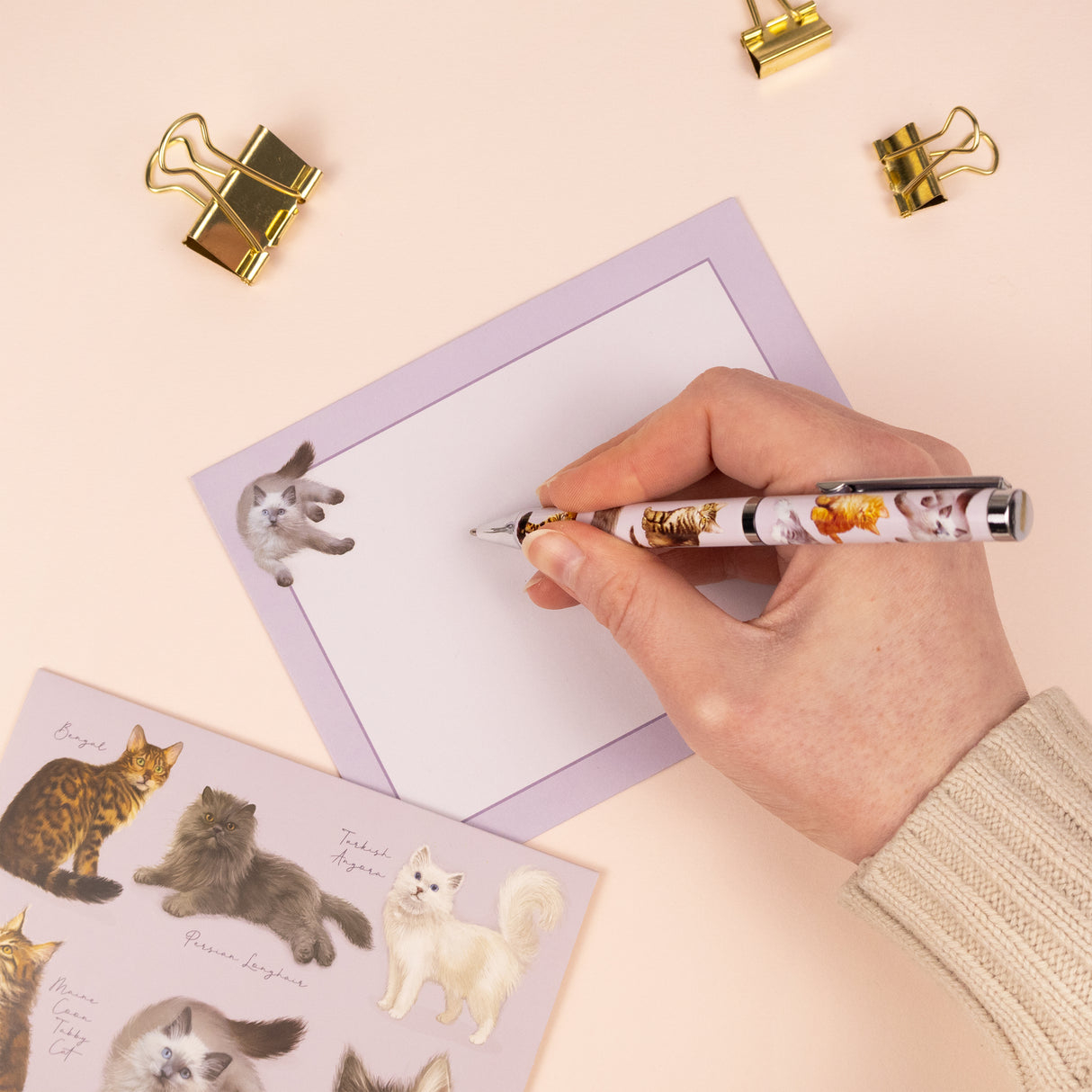 Cats Ballpoint Pen in Gift Box