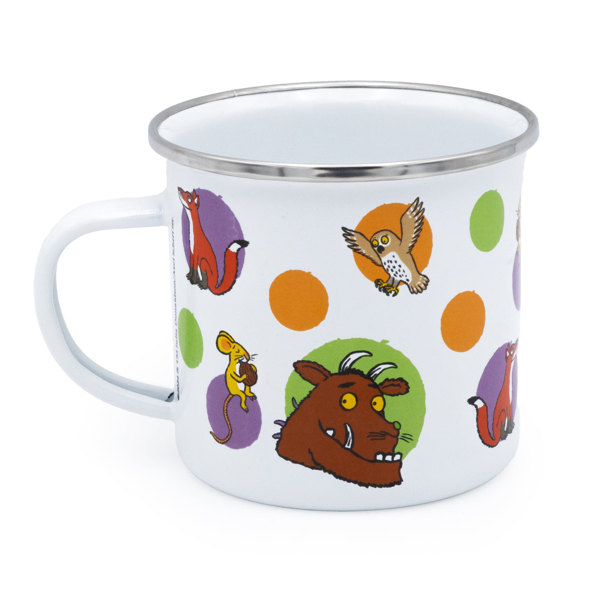 The Gruffalo Enamel Mug - Colourful Julia Donaldson Design