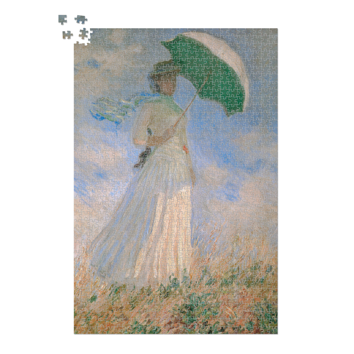 Monet Woman with Parasol – 1000 Piece Puzzle