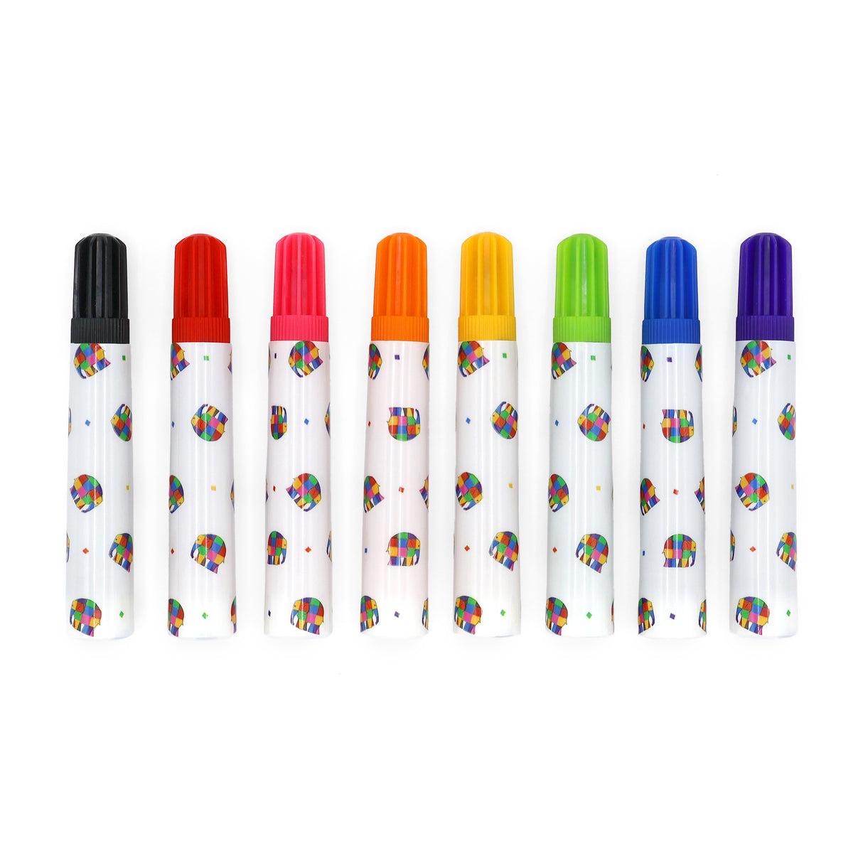 Elmer Set of 8 Jumbo Marker Pens for Children