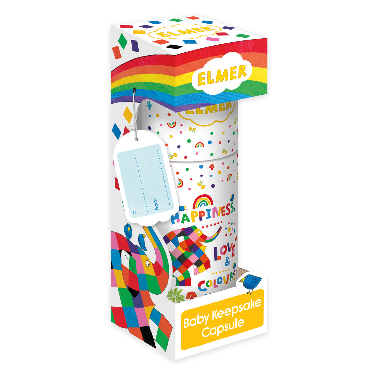 Elmer Baby Keepsake Capsule