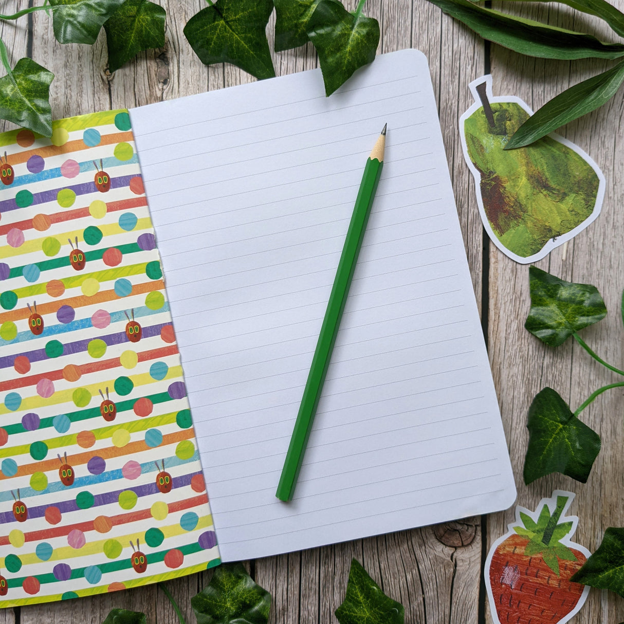 The Very Hungry Caterpillar A5 Lined Notebook
