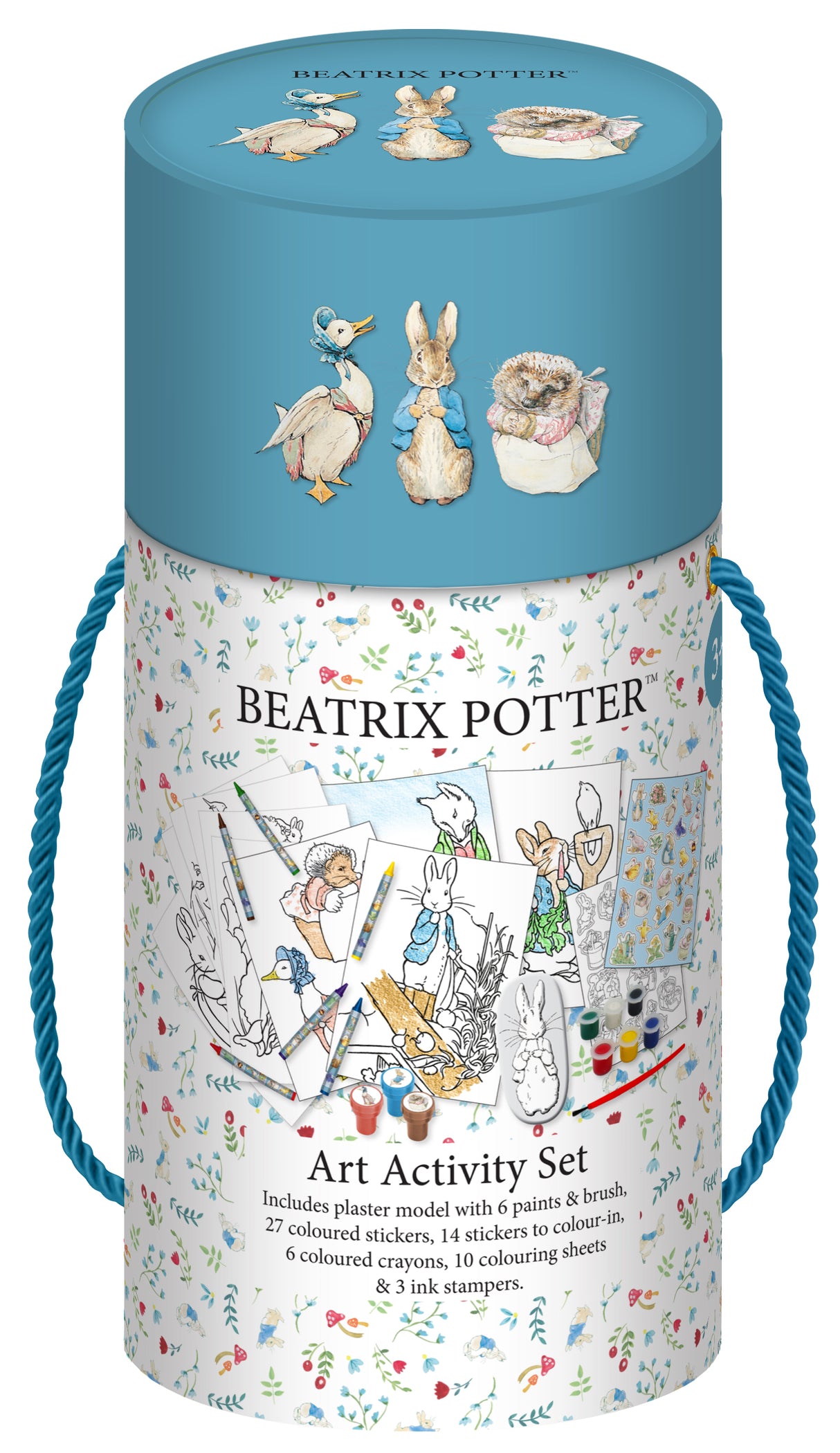 Beatrix Potter Children's Art Activity Set - Includes Paints, Crayons and Stickers