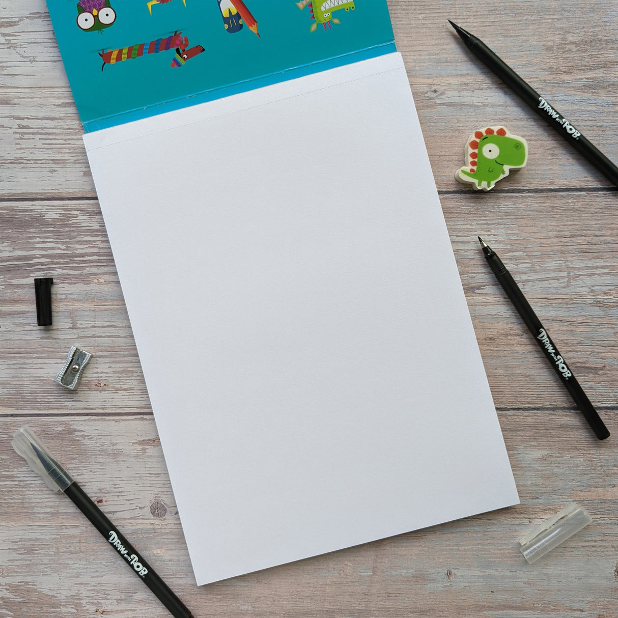 Draw with Rob A4 Artist Sketch Book