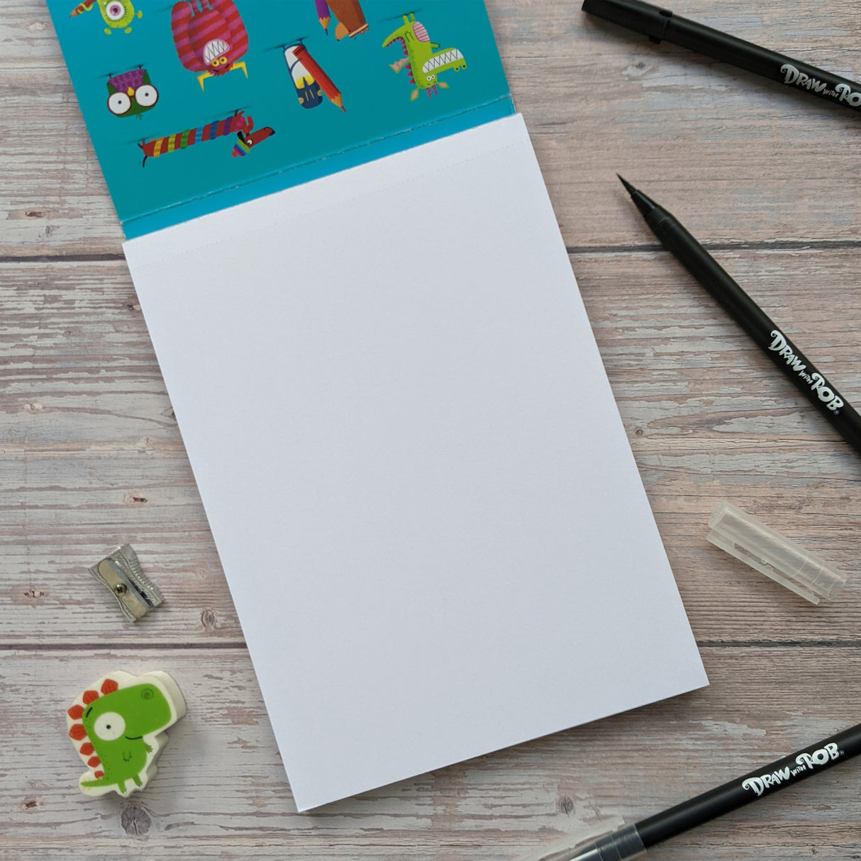 Draw With Rob A5 Artist Sketch Book