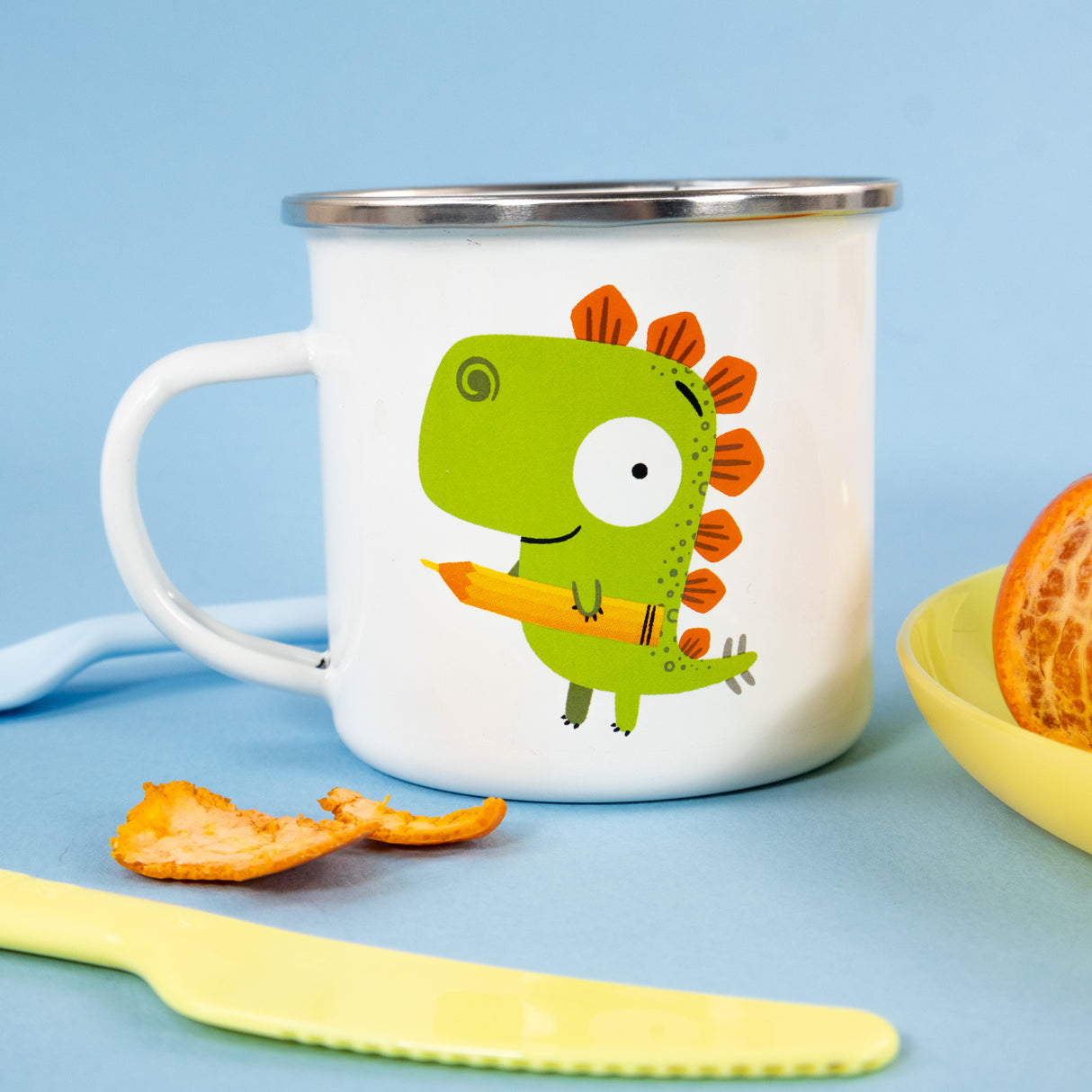 Draw with Rob Enamel Mug - Fun Creative Design for Kids