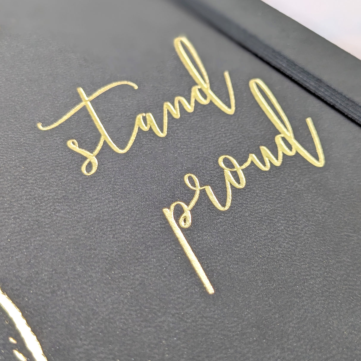 Premium B5 Lined Notebook Journal - Stand Proud Dog Design