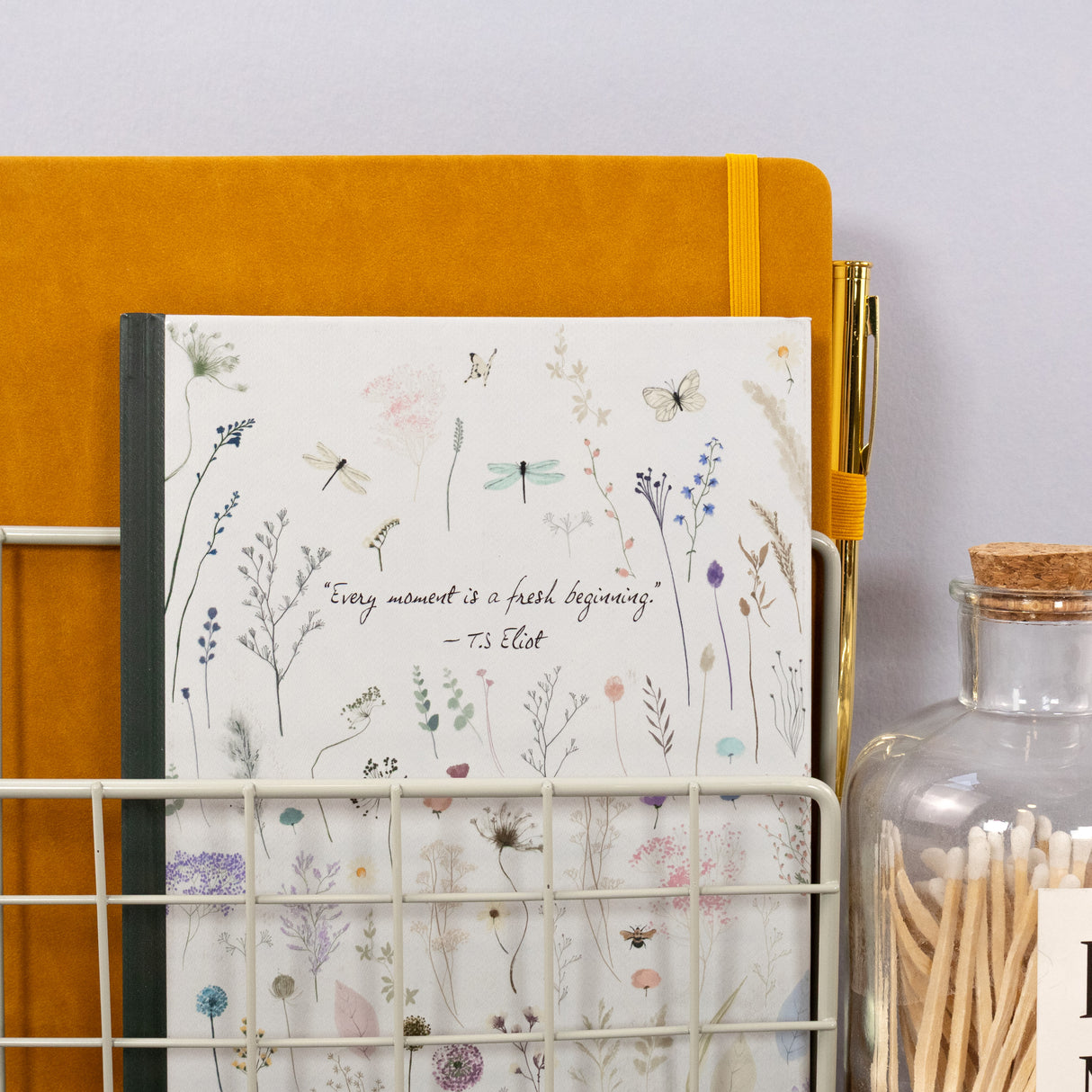 A5 Reflect & Pause Journal - Aethereal Dragonfly