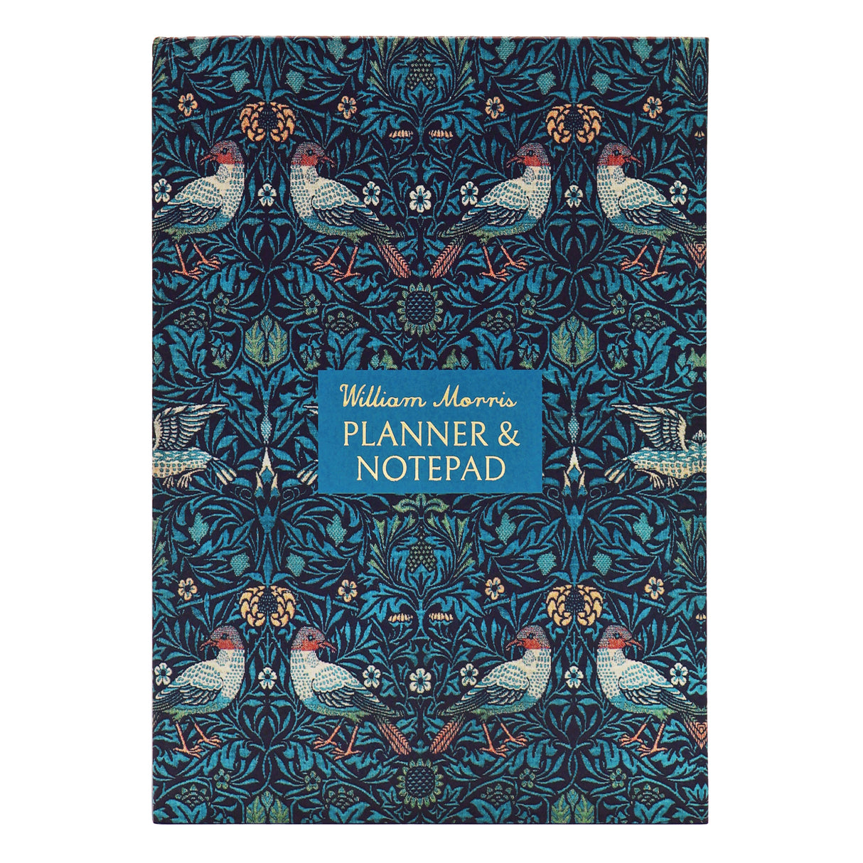 William Morris Birds A5 Planner & Notepad With Sticky Notes