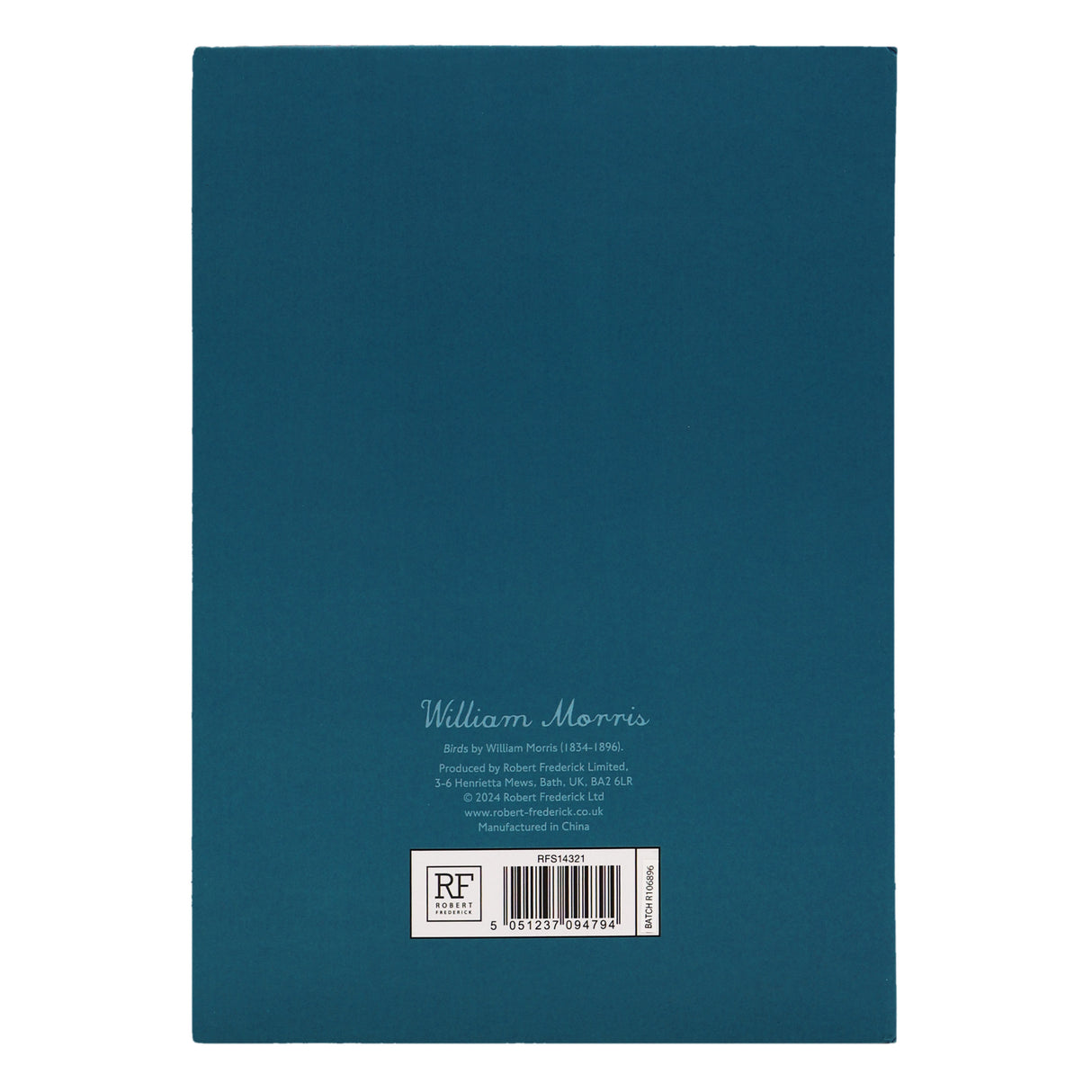 William Morris Birds A5 Planner & Notepad With Sticky Notes