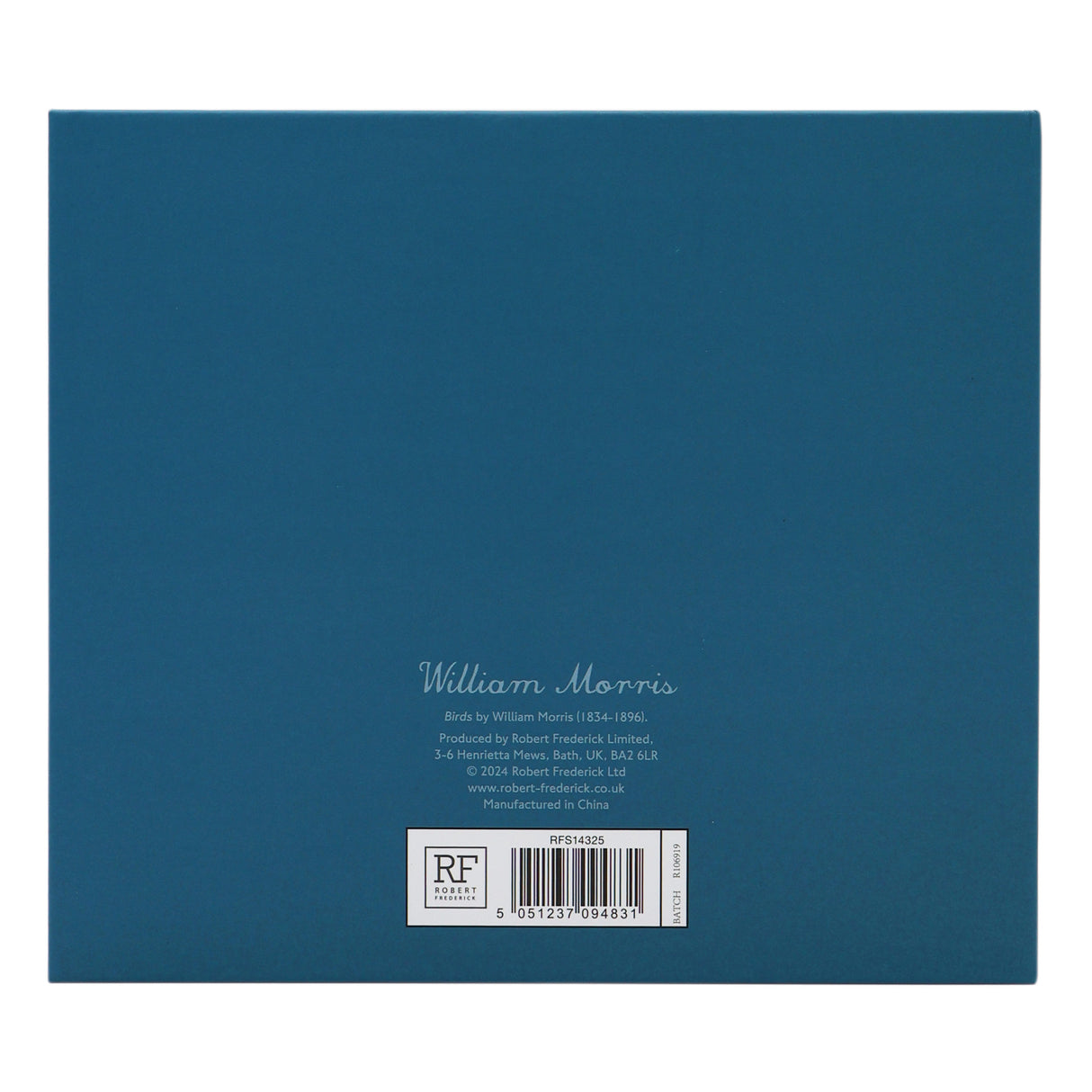 William Morris Weekly Planner Organiser With Sticky Notes - Birds Design