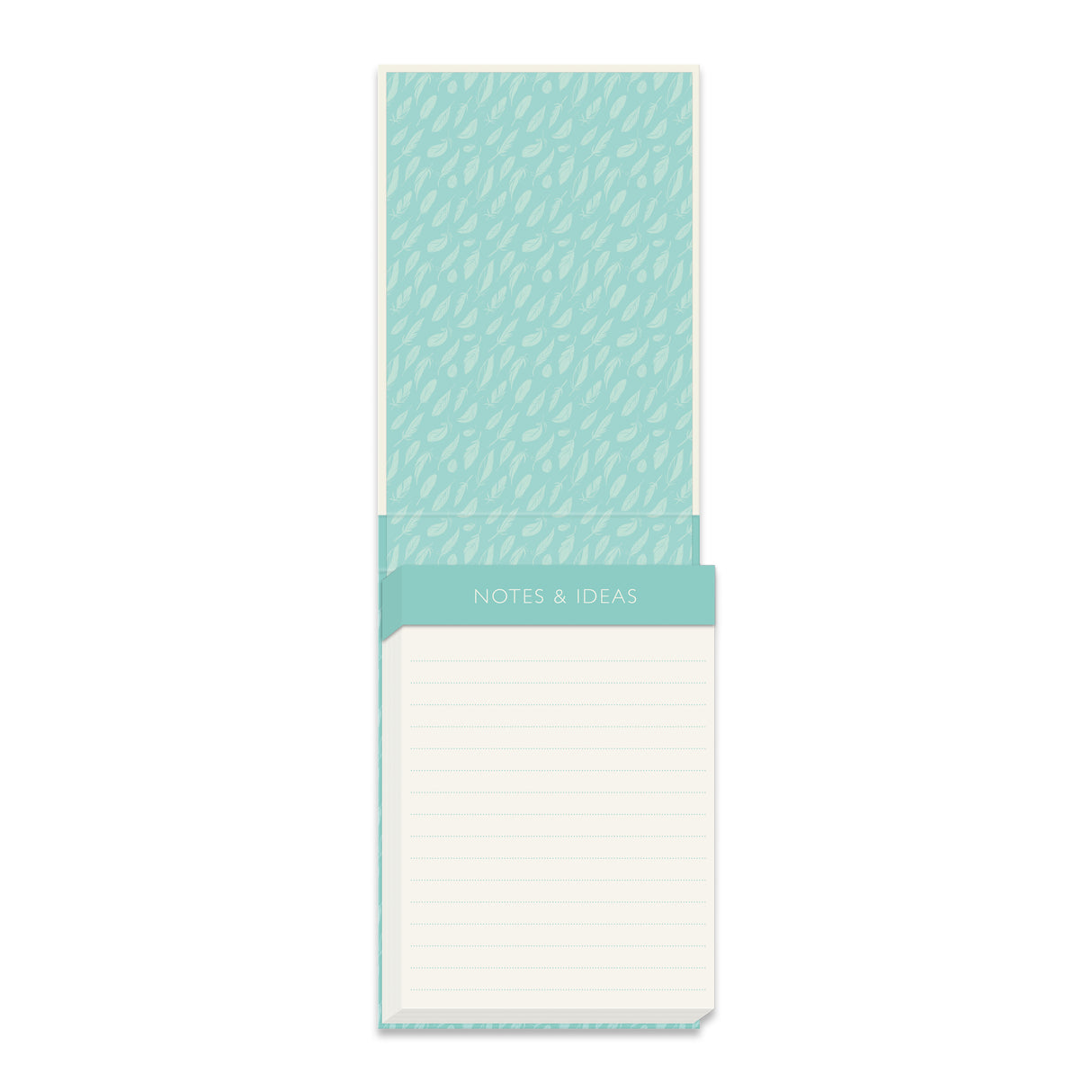 Peacock Feathers Flip Up Notepad