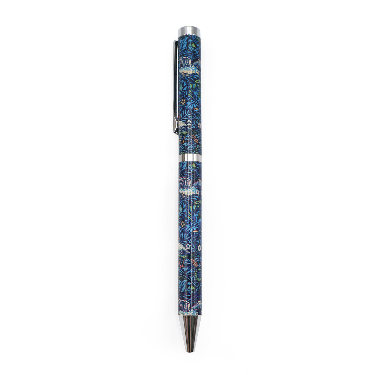 William Morris Birds Ballpoint Pen In Gift Box