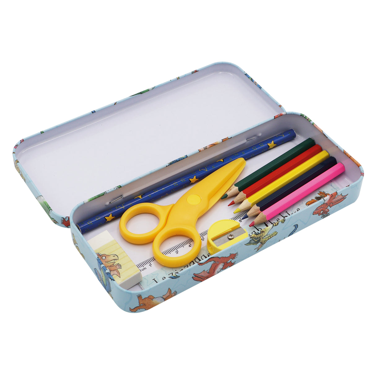 Zog Children's Stationery Tin Set - First School Stationery Set