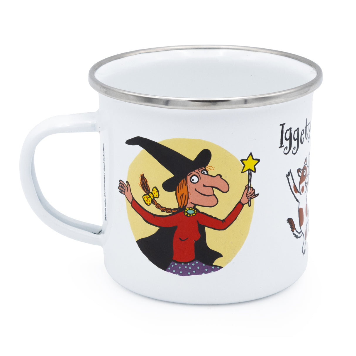 Room on the Broom Enamel Mug - Magical Character Design
