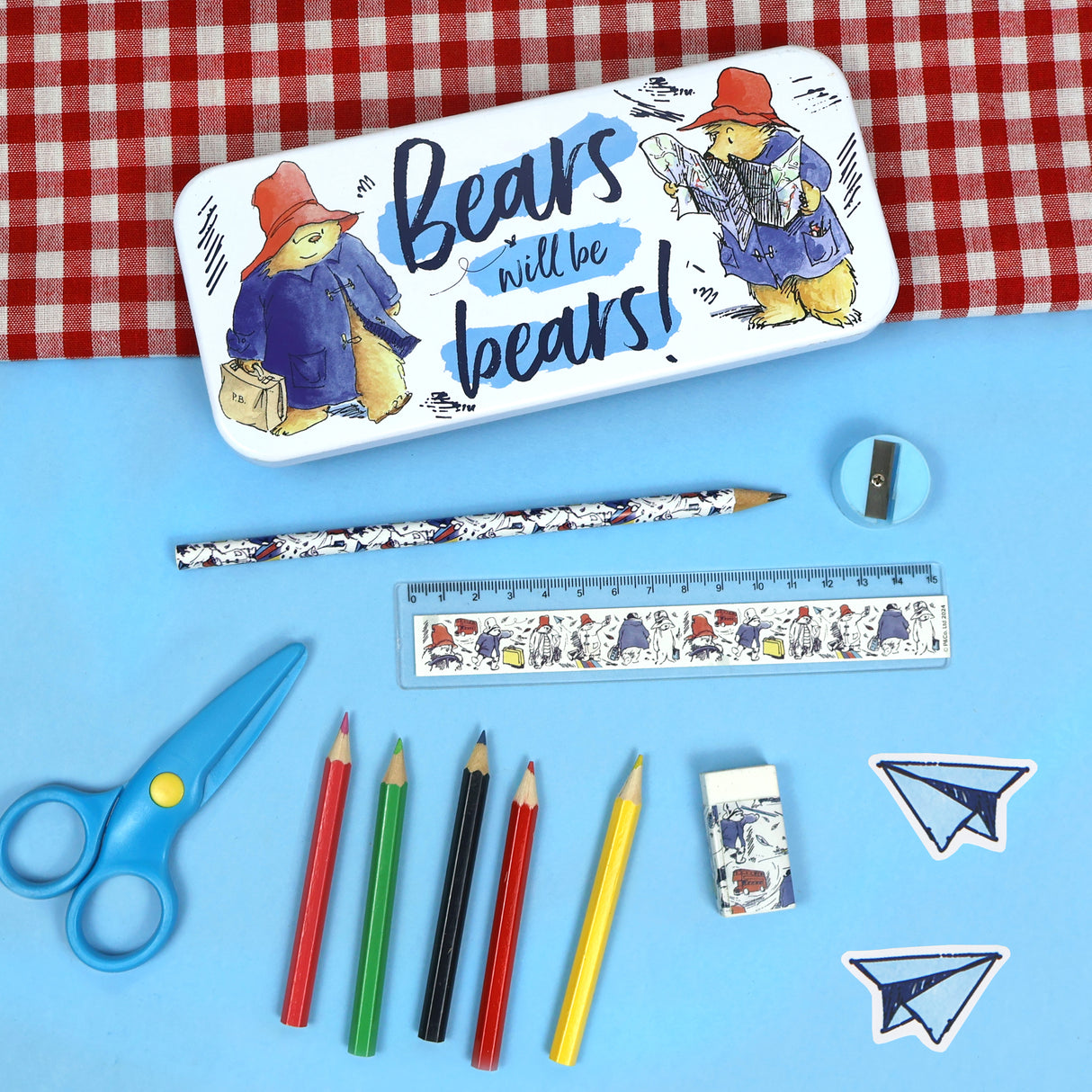 Paddington Children’s Stationery Tin Set