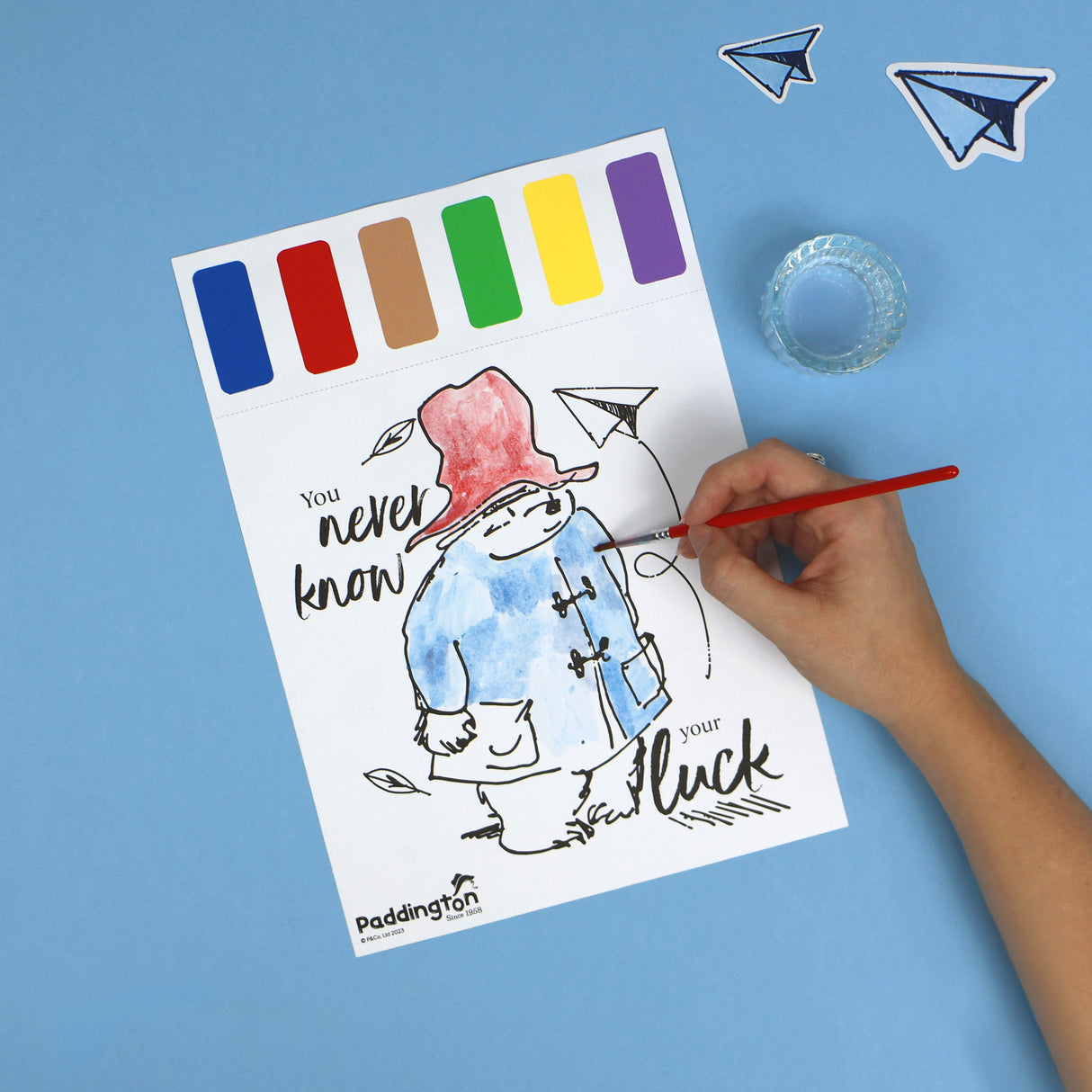 Paddington Paint Palette Art Set - Just Add Water!