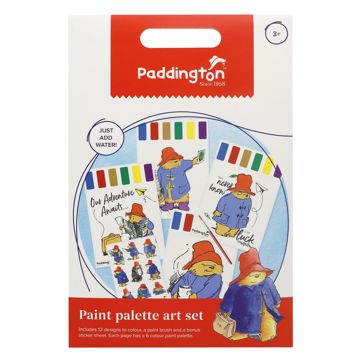 Paddington Paint Palette Art Set - Just Add Water!