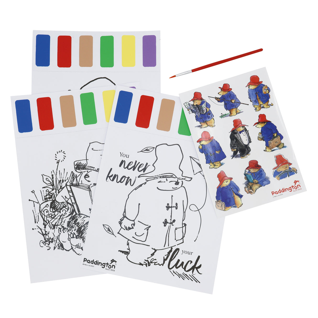 Paddington Paint Palette Art Set - Just Add Water!