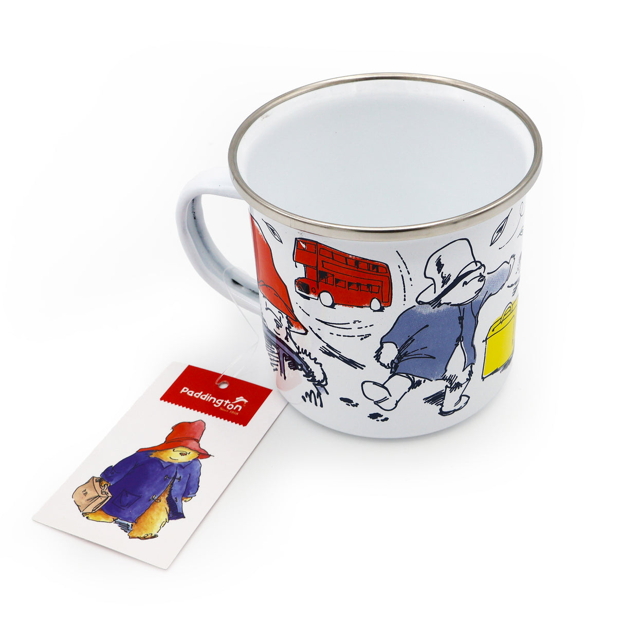 Paddington Enamel Mug - Classic Bear Design
