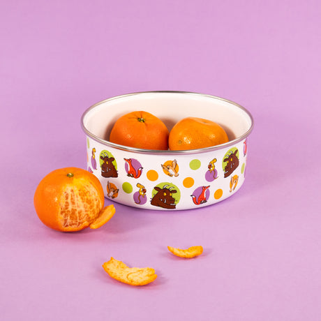 The Gruffalo Enamel Bowl - Classic Design