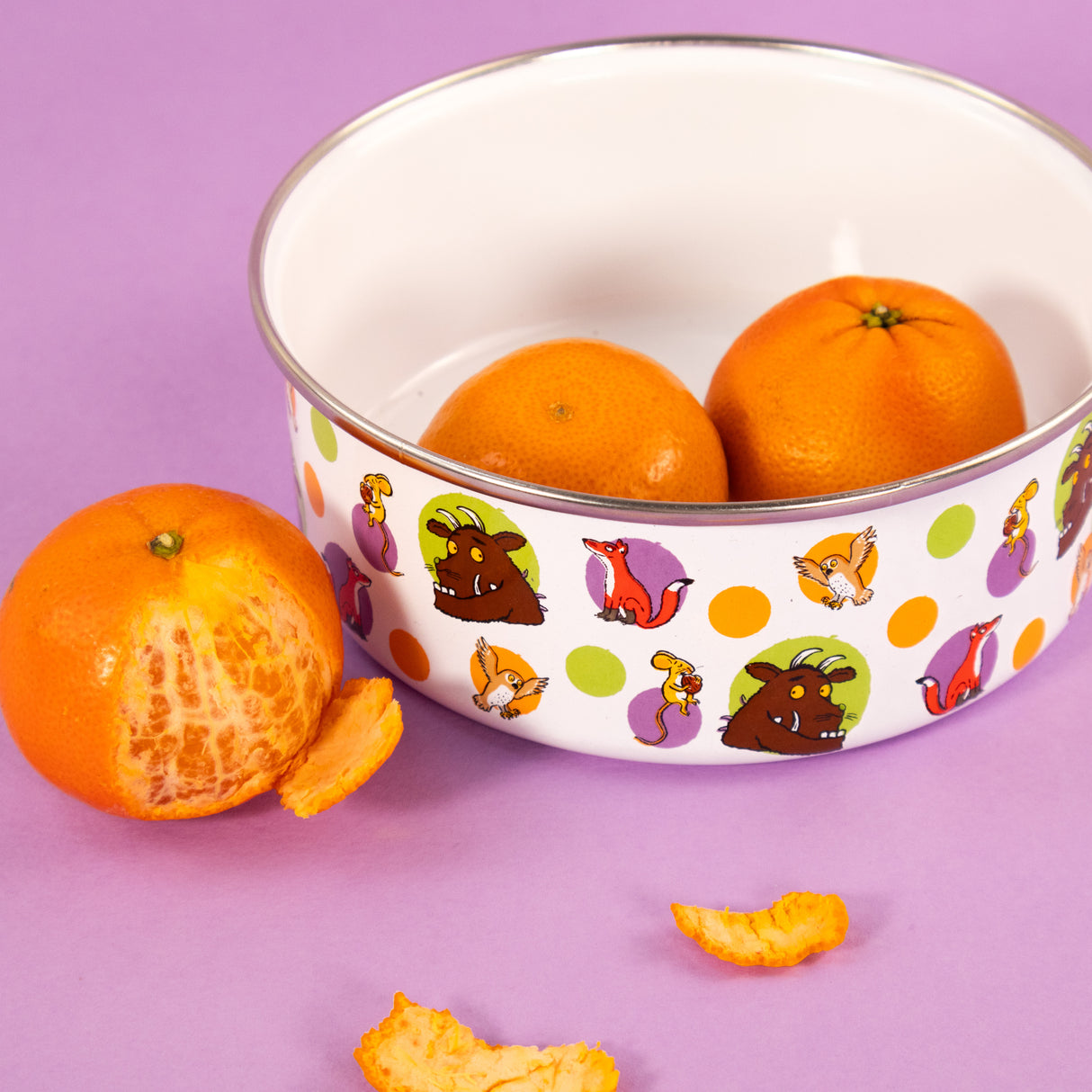 The Gruffalo Enamel Bowl - Classic Design