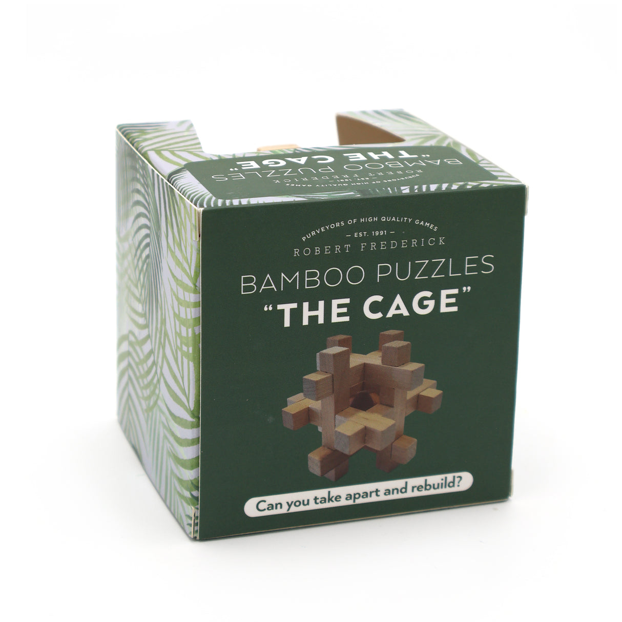 The Cage Bamboo Puzzle - Can You Take It Apart And Rebuild?