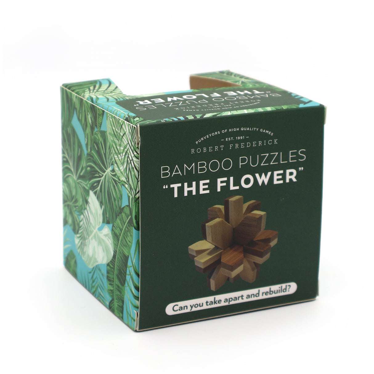 The Flower Bamboo Puzzle - Can You Take It Apart And Rebuild?