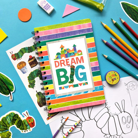 The Very Hungry Caterpillar Children's Art Activity Wallet - With Sketchbook, Pencils and Stickers