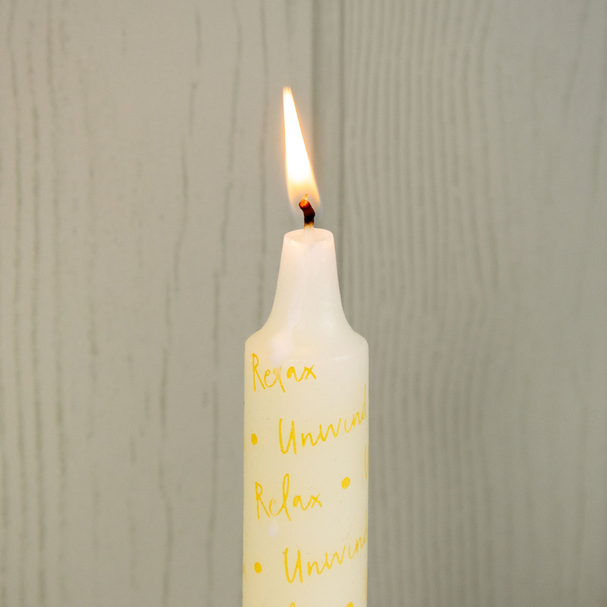 Willow and Belle Relax and Unwind Design Table Candles In Gift Box Set Of Two