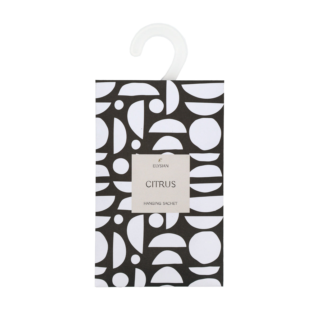 Elysian Scented Hanging Sachet - Set of 4 Citrus - Geometric Design