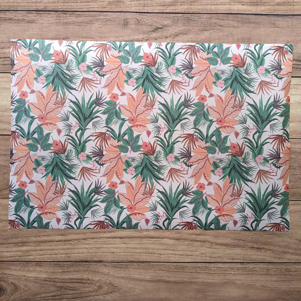 Scented Drawer Liner - Set of 5 Honey & Blossom - Tropical Design