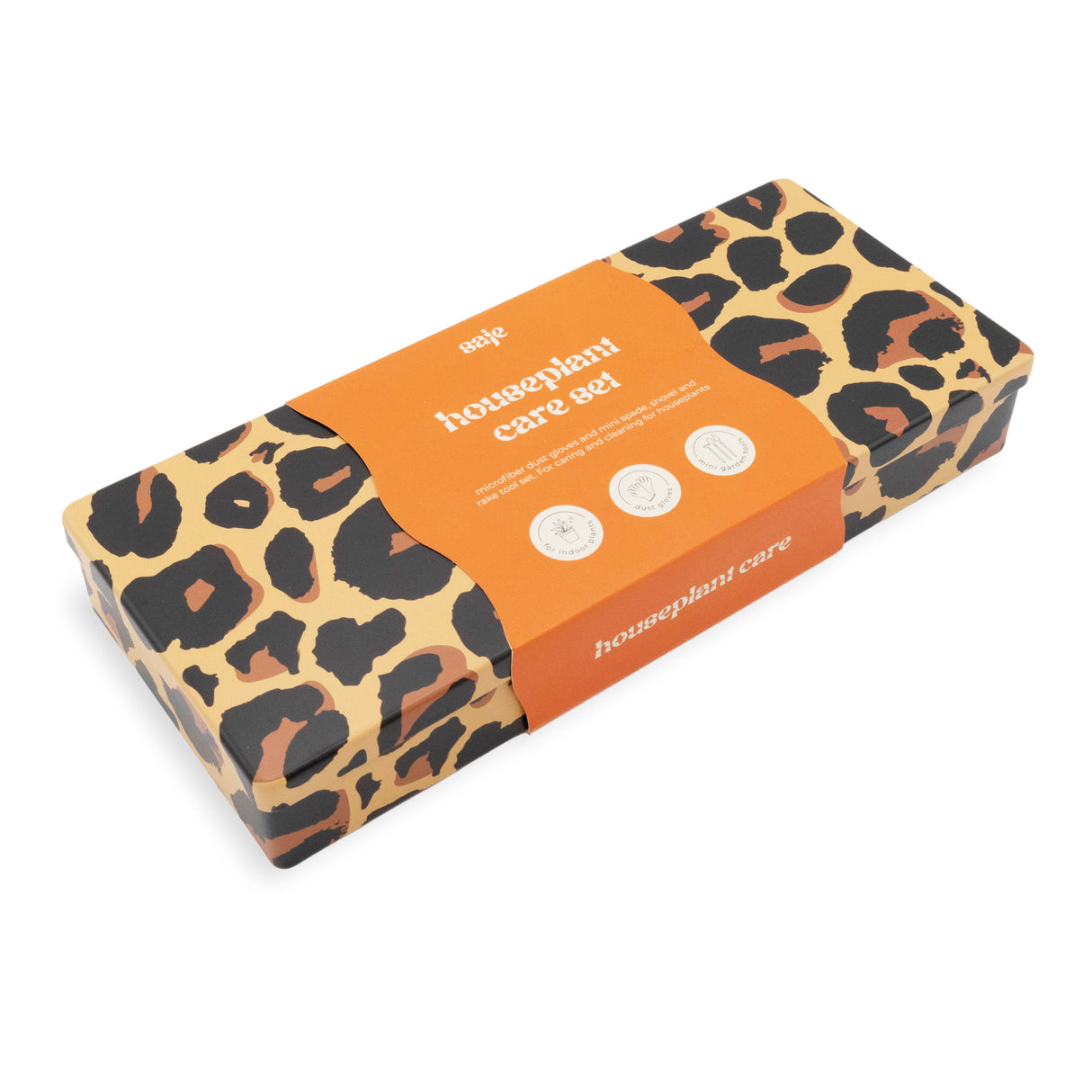 Saje House Plant Care Kit - Leaf Dust Gloves and Mini Tools - Keep Indoor Plants Healthy