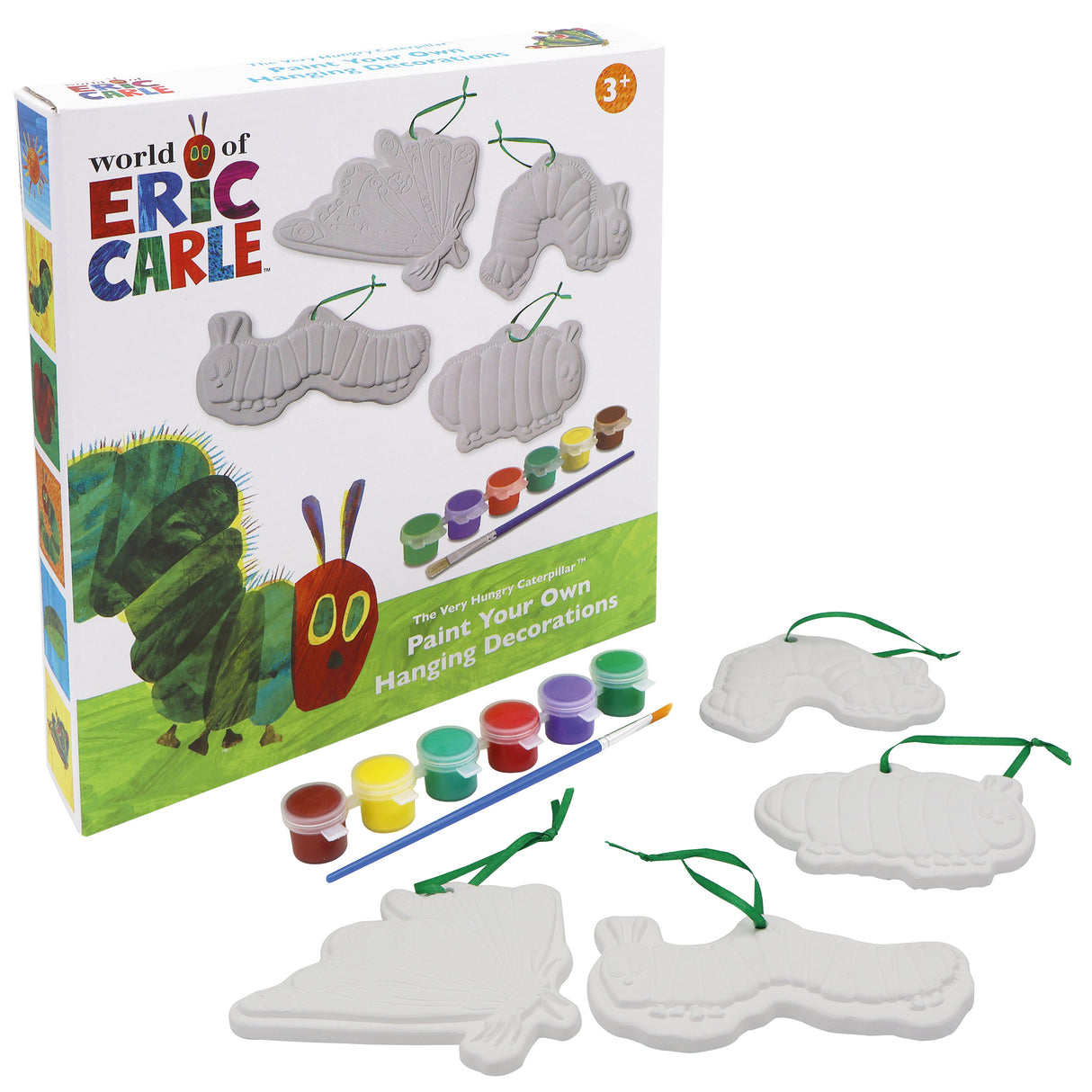 The Very Hungry Caterpillar Paint Your Own Hanging Decorations - Children's Craft Kit