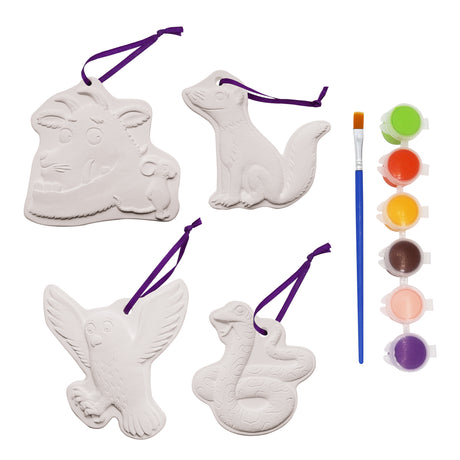 The Gruffalo Paint Your Own Hanging Decorations - Children's Craft Kit