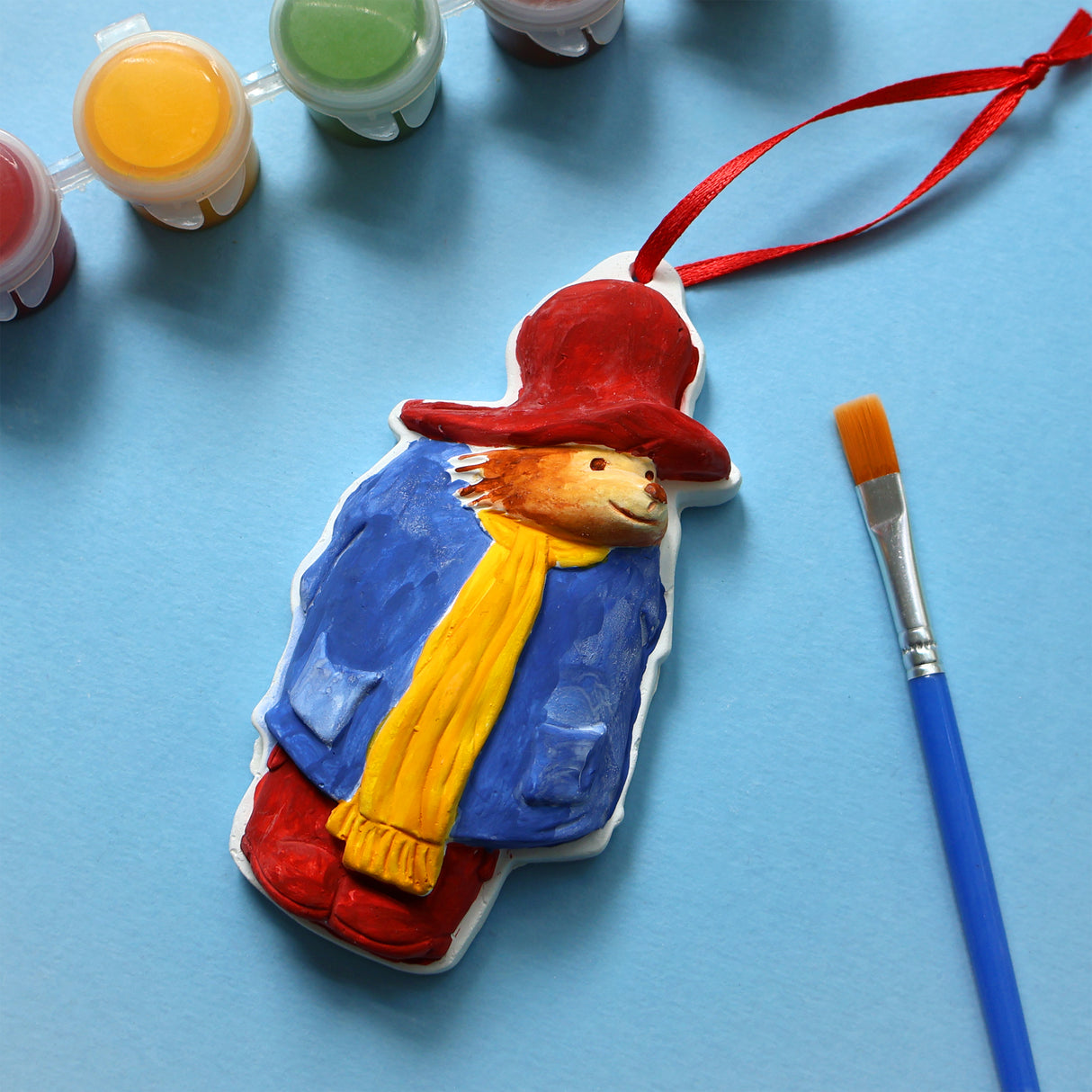 Paddington Paint Your Own Hanging Decorations - Children's Craft Kit