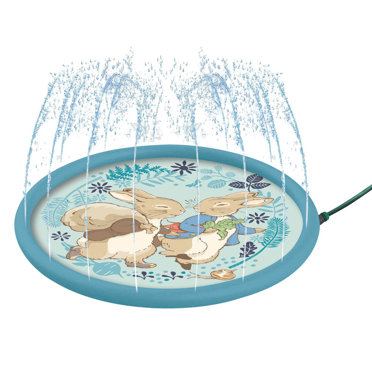 Peter Rabbit Kids Splash Pad – Outdoor Garden Water Play Mat for Children – Summer Fun Toy